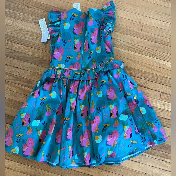 NWT Disney Frozen 2 Ana and Elsa Party Dress | Size 9/10 - Picture 4 of 6
